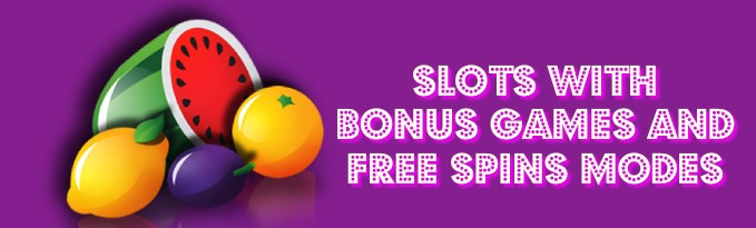 slots with bonus games and free spins mode